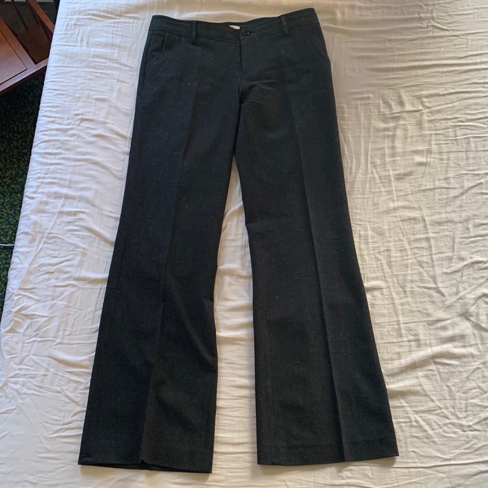 Dark gray dress pants